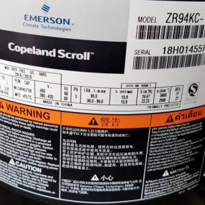 ZR94KC-TFD-950 Emerson Copeland Refrigeration Compressor